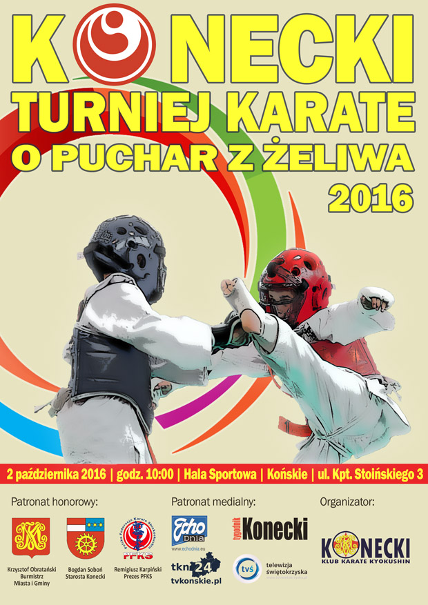 Konecki Turniej Karate „O PUCHAR Z ŻELIWA” 2016