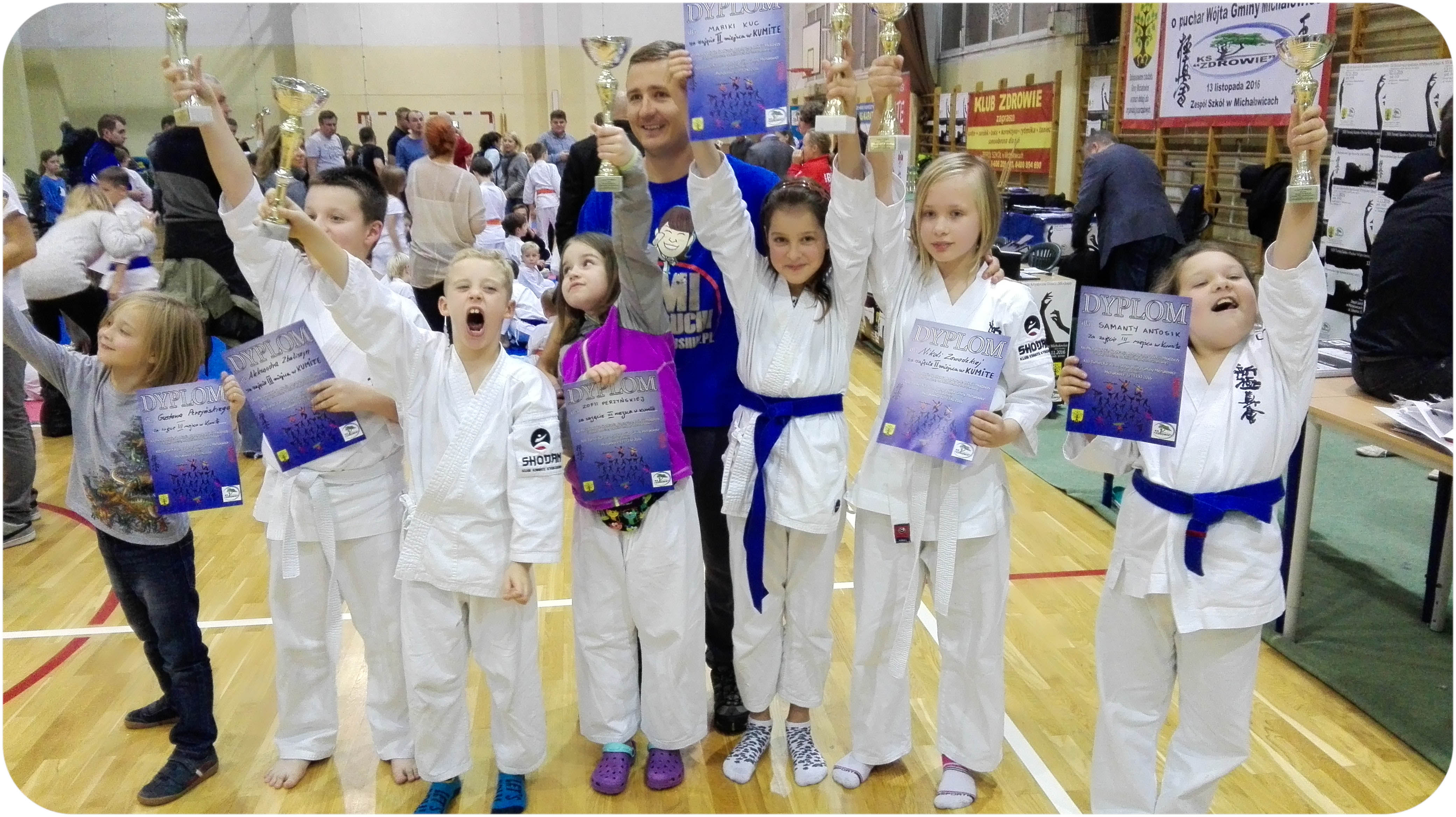 Wielki sukces na XIII Turnieju Karate Kyokushin w Michałowicach